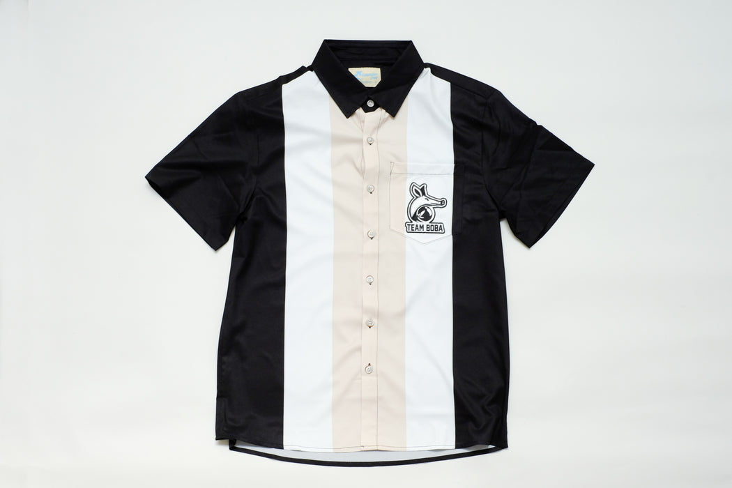 TEAM BOBA BOWLING SHIRT - STRIPED