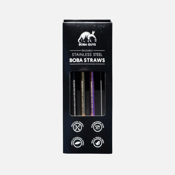 BOBA GUYS METAL STRAWS (3-PACK)