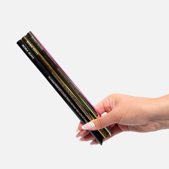 BOBA GUYS METAL STRAWS (3-PACK)