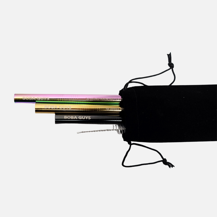 BOBA GUYS METAL STRAWS (3-PACK)