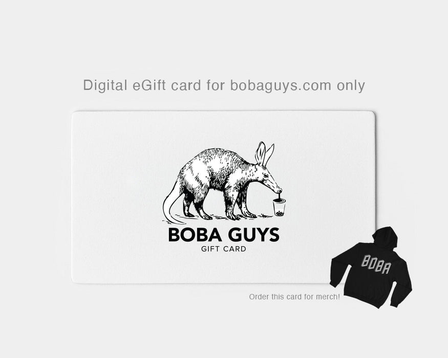 Boba Guys Shop E-Gift Card