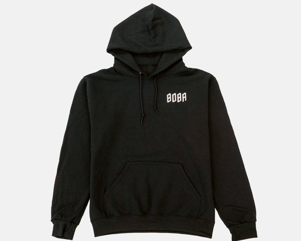 BOBA BAE CROPPED HOODIE