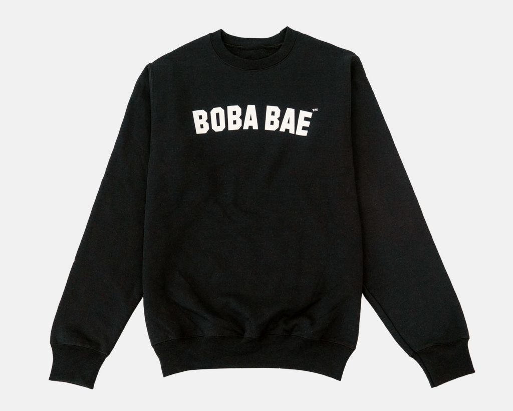 BOBA BAE CROPPED HOODIE