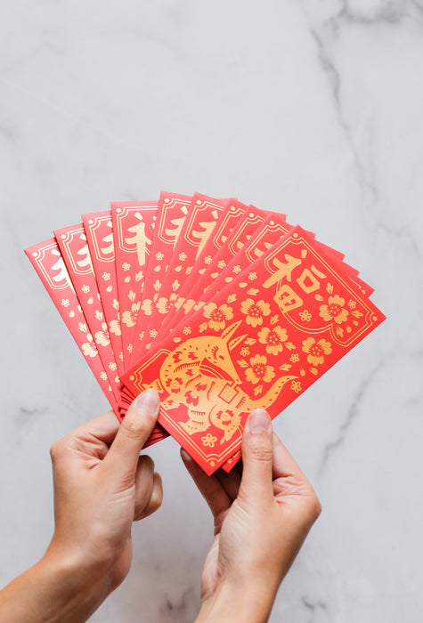 LUNAR NEW YEAR RED ENVELOPES (10ct)